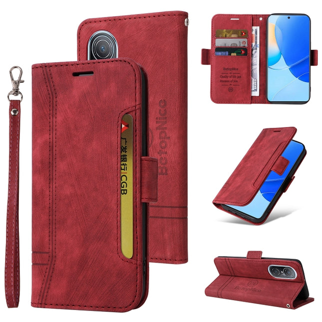 BETOPNICE Dual-side Buckle Leather Phone Case, For Motorola Moto E32, For Huawei nova 9 SE, For Huawei nova 9 Pro, For Honor Magic4