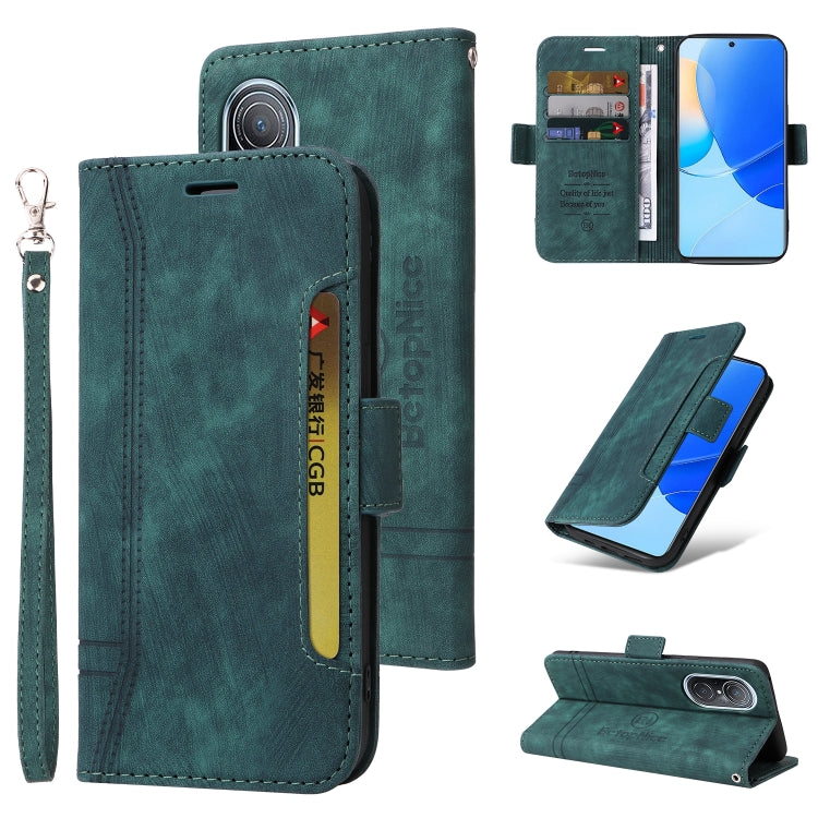 BETOPNICE Dual-side Buckle Leather Phone Case, For Honor X7, For Huawei nova 9 SE, For Honor Magic4, For Huawei nova 9 Pro