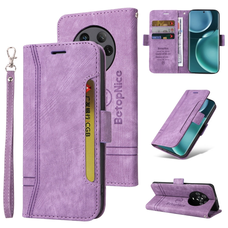 BETOPNICE Dual-side Buckle Leather Phone Case, For Honor X7, For Huawei nova 9 SE, For Honor Magic4, For Huawei nova 9 Pro