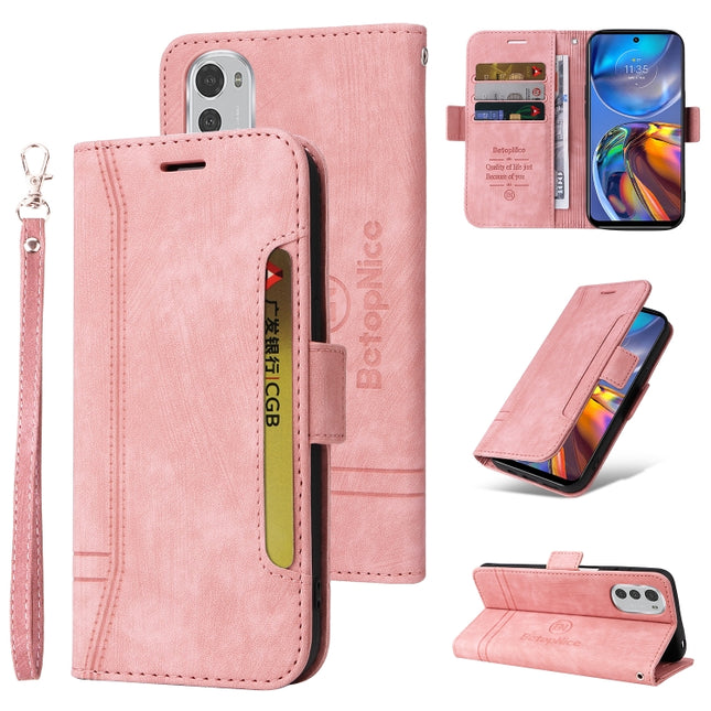 BETOPNICE Dual-side Buckle Leather Phone Case, For Motorola Moto E32, For Huawei nova 9 SE, For Huawei nova 9 Pro, For Honor Magic4