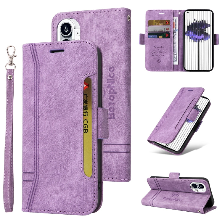 BETOPNICE Dual-side Buckle Leather Phone Case, For Huawei nova 9, For Nothing Phone 1, For Nokia G21