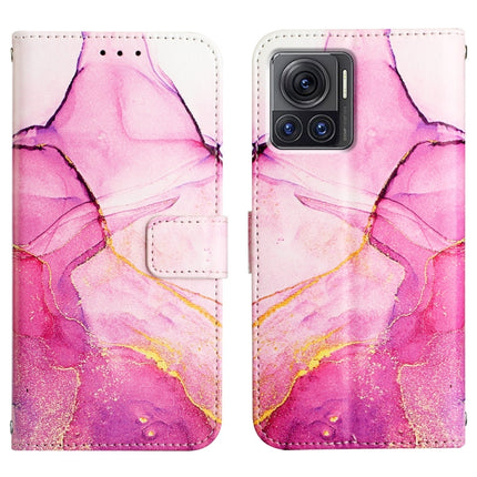 PT003 Marble Pattern Flip Leather Phone Case, For Motorola Moto X30 Pro 5G, For OnePlus 10T 5G, For ZTE Blade A52, For ZTE Blade A72