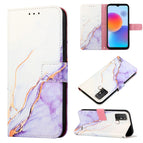 For ZTE Blade A52 / White Purple