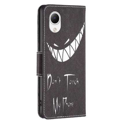 Colored Drawing Pattern Leather Phone Case, For Samsung Galaxy A23e 5G