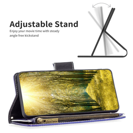 Colored Drawing Pattern Zipper Phone Leather Case, For Samsung Galaxy A23e 5G