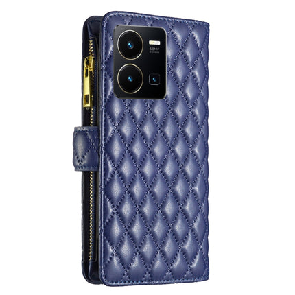 Diamond Lattice Zipper Wallet Leather Flip Phone Case, For vivo Y35/Y22, For Xiaomi Redmi A1/A1+, For Samsung Galaxy A04 4G, For Samsung Galaxy A23e 5G