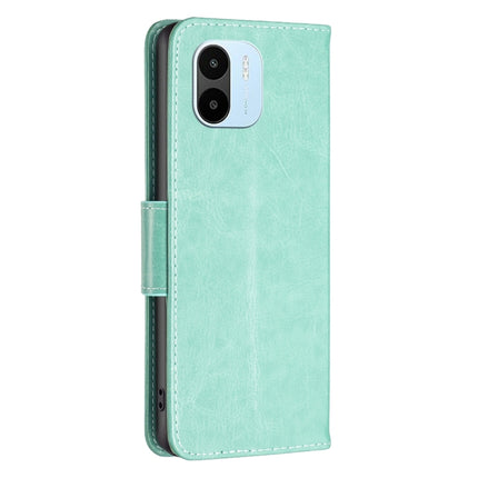 Two Butterflies Embossing Leather Phone Case, For vivo Y35/Y22, For Xiaomi Redmi A1/A1+, For Samsung Galaxy A04 4G, For Samsung Galaxy A23e 5G