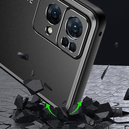 Frosted Metal Phone Case, For Huawei nova 7 Pro, For Huawei nova 7, For Huawei nova 8 Pro, For Huawei nova 8, For OPPO Reno7 Pro, For OPPO Reno7
