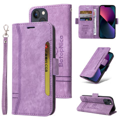 BETOPNICE Dual-side Buckle Leather Phone Case, For iPhone 13 mini, For iPhone 13, For iPhone 13 Pro, For iPhone 13 Pro Max