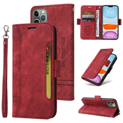 BETOPNICE Dual-side Buckle Leather Phone Case, For iPhone 11 Pro, For iPhone 11 Pro Max, For iPhone X / XS, For iPhone XR