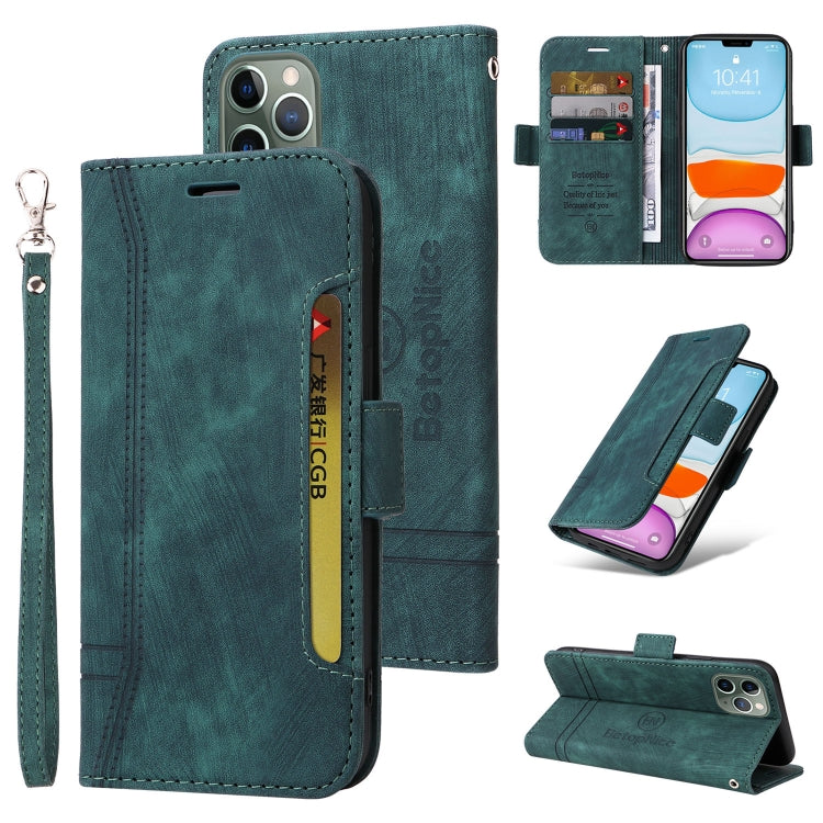 BETOPNICE Dual-side Buckle Leather Phone Case, For iPhone 11 Pro, For iPhone 11 Pro Max, For iPhone X / XS, For iPhone XR