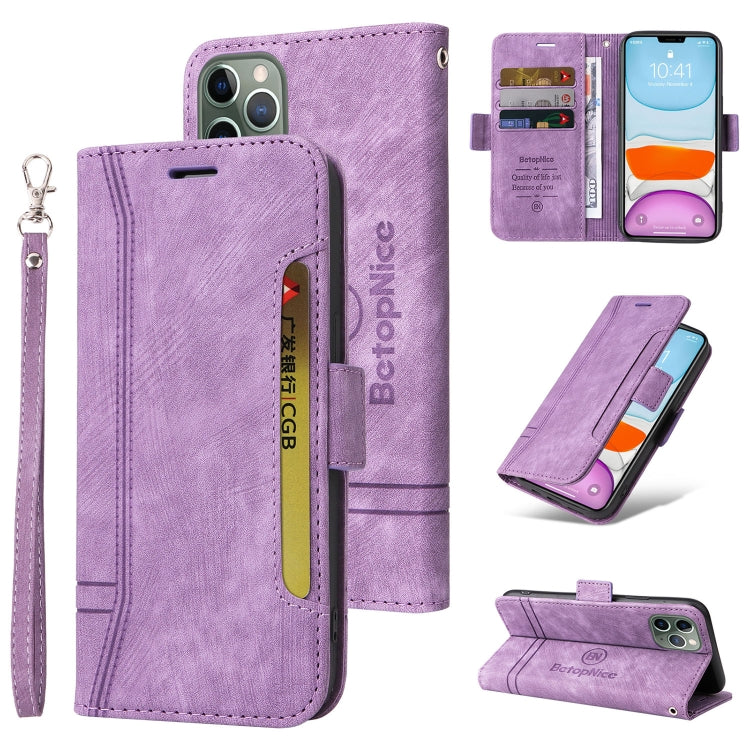 BETOPNICE Dual-side Buckle Leather Phone Case, For iPhone 11 Pro, For iPhone 11 Pro Max, For iPhone X / XS, For iPhone XR