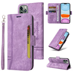 BETOPNICE Dual-side Buckle Leather Phone Case, For iPhone 11 Pro, For iPhone 11 Pro Max, For iPhone X / XS, For iPhone XR