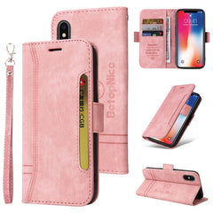 BETOPNICE Dual-side Buckle Leather Phone Case, For iPhone 11 Pro, For iPhone 11 Pro Max, For iPhone X / XS, For iPhone XR