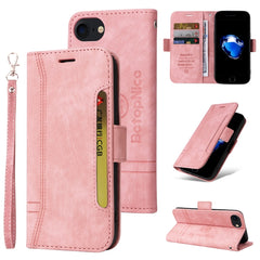 BETOPNICE Dual-side Buckle Leather Phone Case, For iPhone XS Max, For iPhone SE 2022 / SE 2020 / 7 / 8, For iPhone 7 Plus / 8 Plus