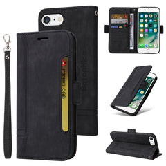 BETOPNICE Dual-side Buckle Leather Phone Case, For iPhone XS Max, For iPhone SE 2022 / SE 2020 / 7 / 8, For iPhone 7 Plus / 8 Plus