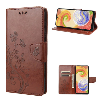 Butterfly Flower Pattern Flip Leather Phone Case, For Motorola Moto G42, For OnePlus 10T, For Samsung Galaxy A04