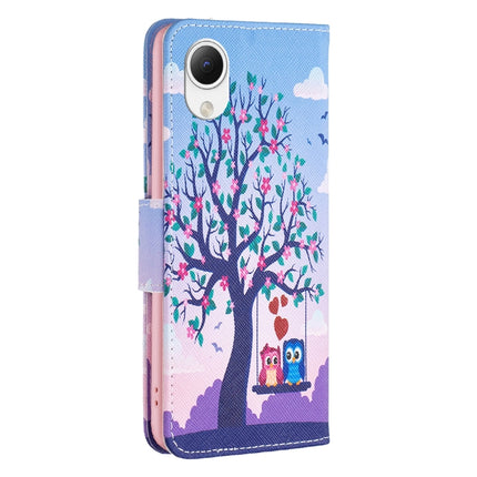 Colored Drawing Pattern Flip Leather Phone Case, For Samsung Galaxy A23e 5G