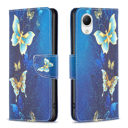 Colored Drawing Pattern Flip Leather Phone Case, For Samsung Galaxy A23e 5G