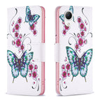 For Samsung Galaxy A23e 5G / Flowers Butterfly