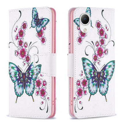 Colored Drawing Pattern Flip Leather Phone Case, For Samsung Galaxy A23e 5G