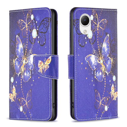 Colored Drawing Pattern Flip Leather Phone Case, For Samsung Galaxy A23e 5G