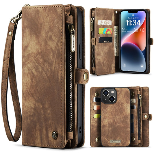 CaseMe 008 Detachable Multifunctional Leather Phone Case, For iPhone 14, For iPhone 14 Plus, For iPhone 14 Pro, For iPhone 14 Pro Max