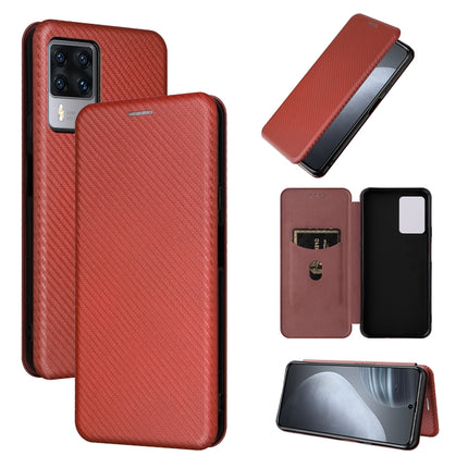 Carbon Fiber Texture Leather Phone Case, For Oukitel C31, For vivo Y22s / Y35, For Cubot X50, For Samsung Galaxy A04 4G, For Sony Xperia 5 IV