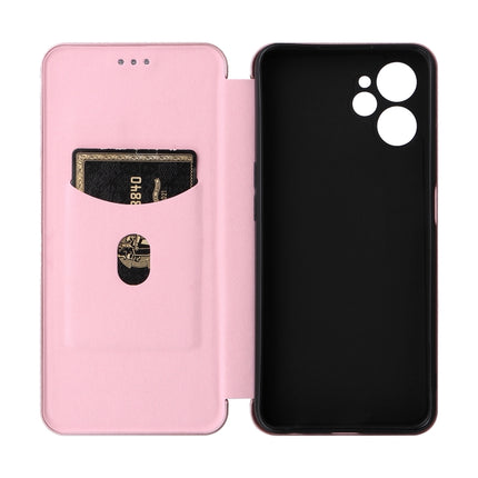Carbon Fiber Texture Leather Phone Case, For Realme 9i, For Xiaomi Poco C40, For Xiaomi Poco M5 4G, For ZTE Axon 40 Pro