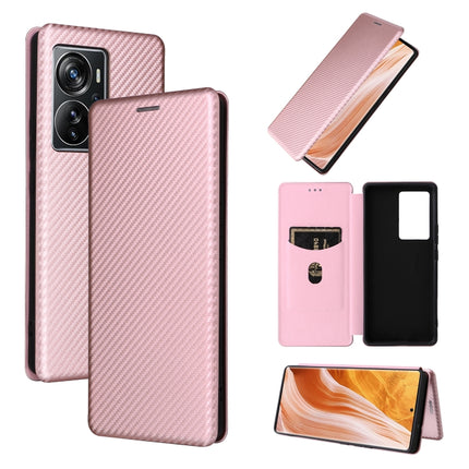Carbon Fiber Texture Leather Phone Case, For Realme 9i, For Xiaomi Poco C40, For Xiaomi Poco M5 4G, For ZTE Axon 40 Pro