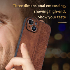 AZNS 3D Embossed Skin Feel Phone Case, For iPhone 14, For iPhone 14 Plus, For iPhone 13, For Samsung Galaxy A33 5G