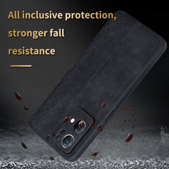 AZNS 3D Embossed Skin Feel Phone Case, For OPPO Reno7 Pro 5G, For OPPO Reno7 SE 5G, For OPPO K10 5G, For OPPO A57 5G / A77 5G / Realme Q5i / V23