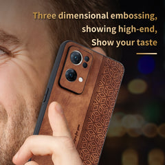 AZNS 3D Embossed Skin Feel Phone Case, For OPPO Reno7 Pro 5G, For OPPO Reno7 SE 5G, For OPPO K10 5G, For OPPO A57 5G / A77 5G / Realme Q5i / V23