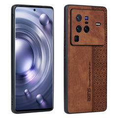 AZNS 3D Embossed Skin Feel Phone Case, For vivo X80 Pro