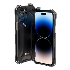 R-JUST RJ17 Shockproof Armor Metal Phone Case, For iPhone 14, For iPhone 14 Plus, For iPhone 14 Pro, For iPhone 14 Pro Max