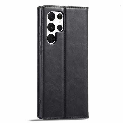 LC.IMEEKE RFID Anti-theft Leather Phone Case, For Samsung Galaxy S22 Ultra 5G