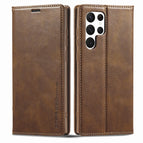 For Samsung Galaxy S22 Ultra 5G / Brown