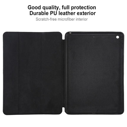 Horizontal Flip Smart Leather Case with Three-folding Holder