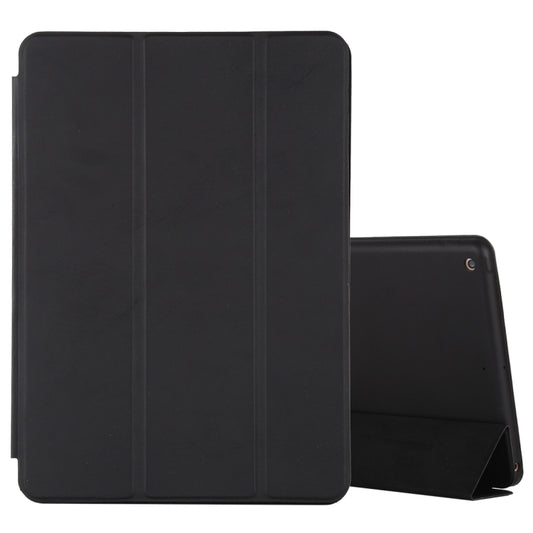 Funda de cuero inteligente con tapa horizontal y soporte plegable triple para iPad 10.2 y iPad Air 3 de 10.5 pulgadas