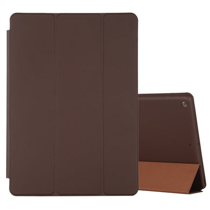 Horizontal Flip Smart Leather Case with Three-folding Holder