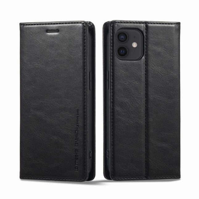 LC.IMEEKE RFID Anti-theft Leather Phone Case, For iPhone 12 mini, For iPhone 11, For iPhone 11 Pro, For iPhone 11 Pro Max
