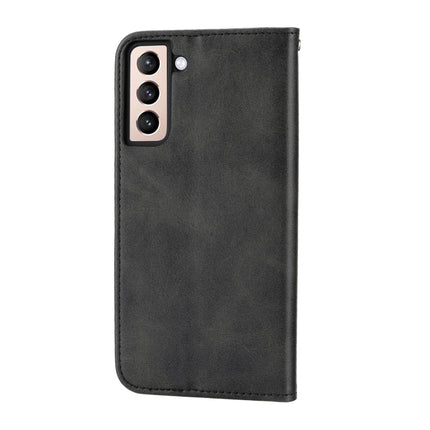 Cubic Grid Calf Texture Magnetic Closure Leather Phone Case, For Samsung Galaxy S21+ 5G, For Samsung Galaxy S21 FE 5G, For Samsung Galaxy S21 Ultra 5G, For Samsung Galaxy A12 5G