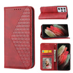 For Samsung Galaxy S21 Ultra 5G / Red