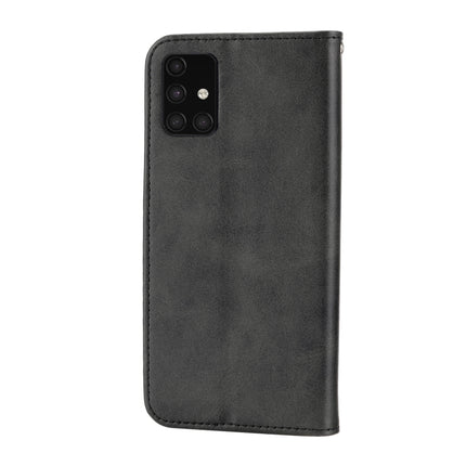 Cubic Grid Calf Texture Magnetic Closure Leather Phone Case, For Samsung Galaxy A51 4G, For Samsung Galaxy A71 4G, For Samsung Galaxy A32 4G, For Samsung Galaxy A32 5G