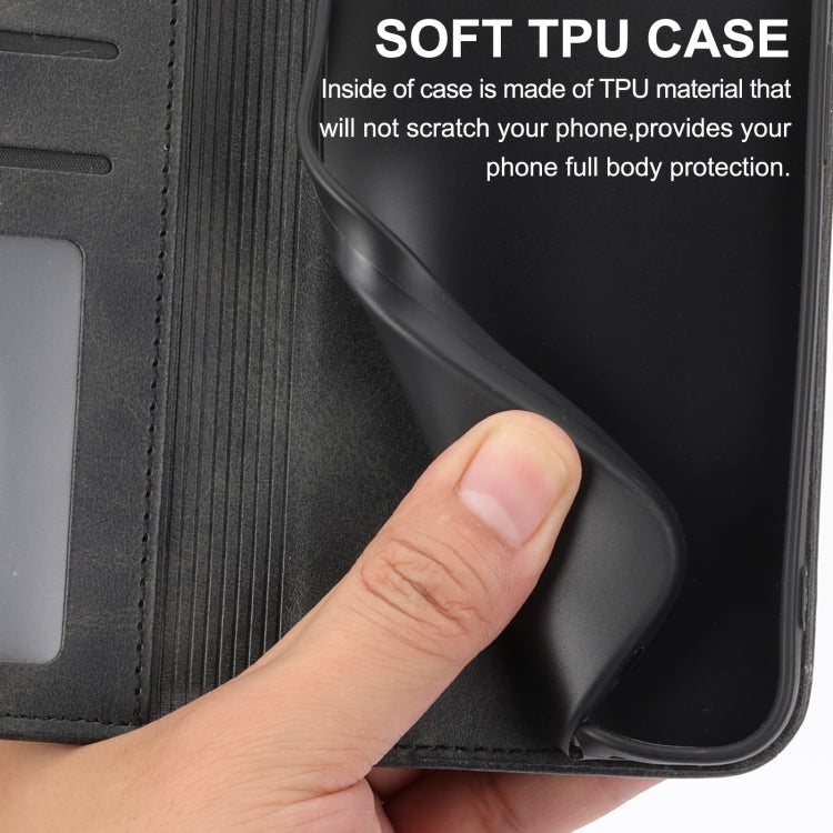 Cubic Grid Calf Texture Magnetic Closure Leather Phone Case, For iPhone 14, For iPhone 14 Plus, For iPhone 14 Pro, For iPhone 14 Pro Max