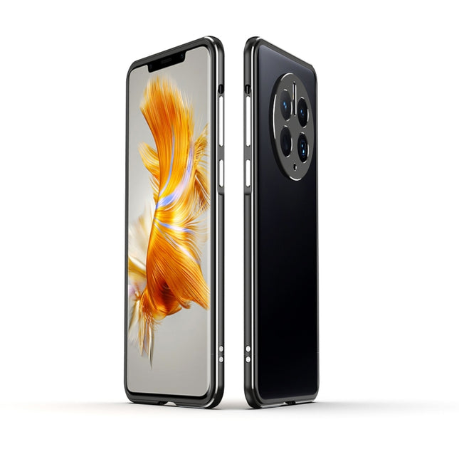 LK Aurora Metal Phone Frame with Lens Cover, For Huawei Mate 50 Pro