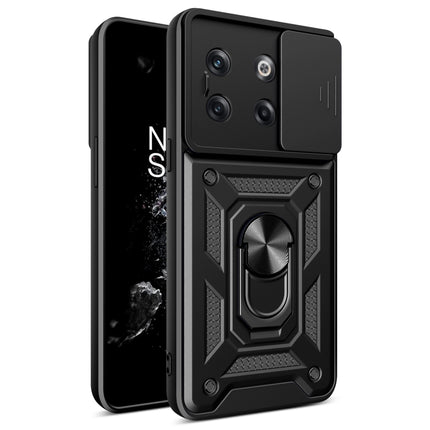 Sliding Camera Cover Design TPU+PC Phone Case, For OnePlus 10T