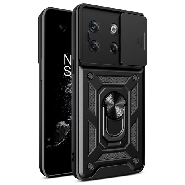 Sliding Camera Cover Design TPU+PC Phone Case, For OnePlus 10T