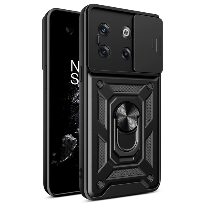 Sliding Camera Cover Design TPU+PC Phone Case, For OnePlus 10T