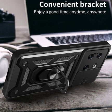 Sliding Camera Cover Design TPU+PC Phone Case, For OnePlus 10T